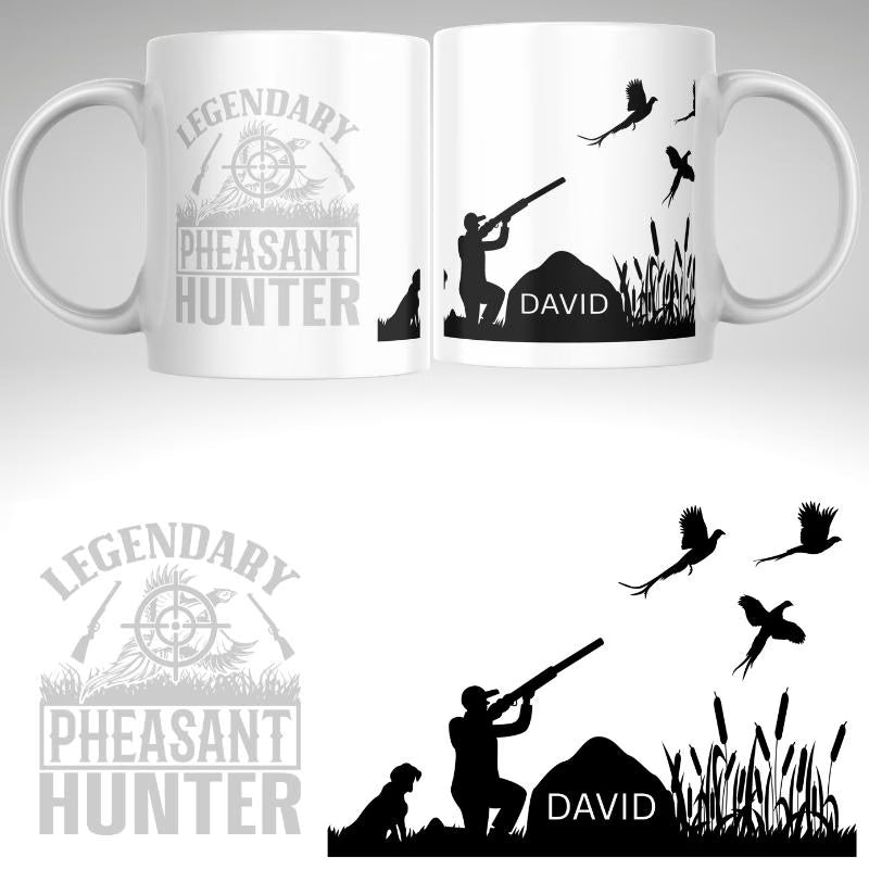 Personalised Hunting Mug