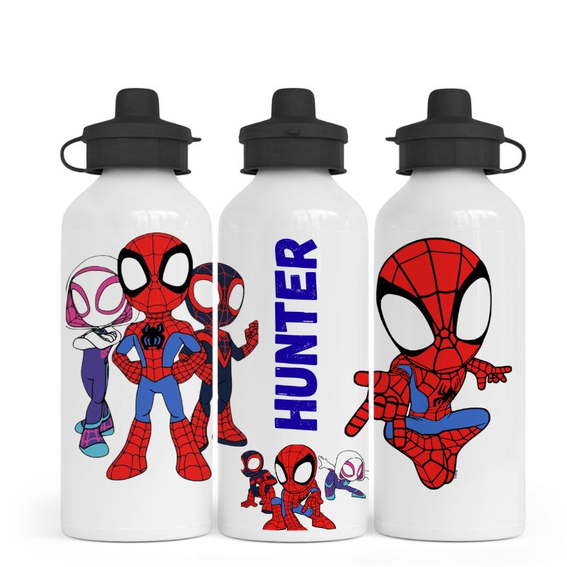 Spidey Theme Water Bottle