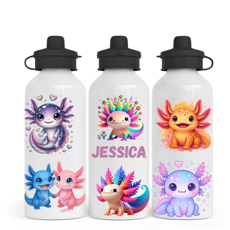 Axolotl Water Bottle