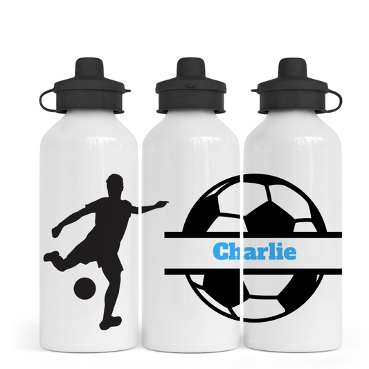 Boy Footballer Water Bottle