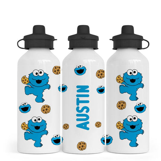 Cookie Monster Themed Water Bottle