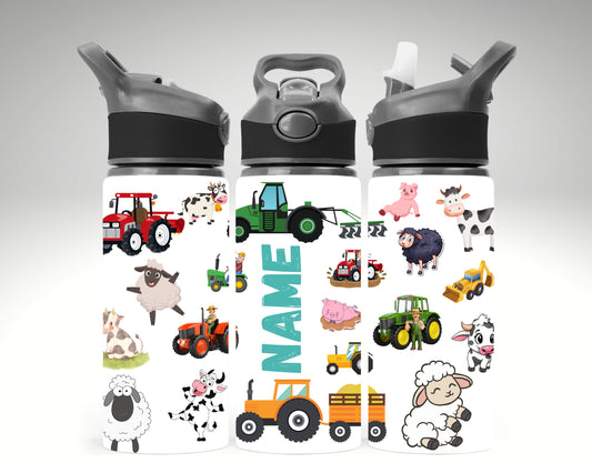 Kids Farm Themed Water Bottle 650 ml