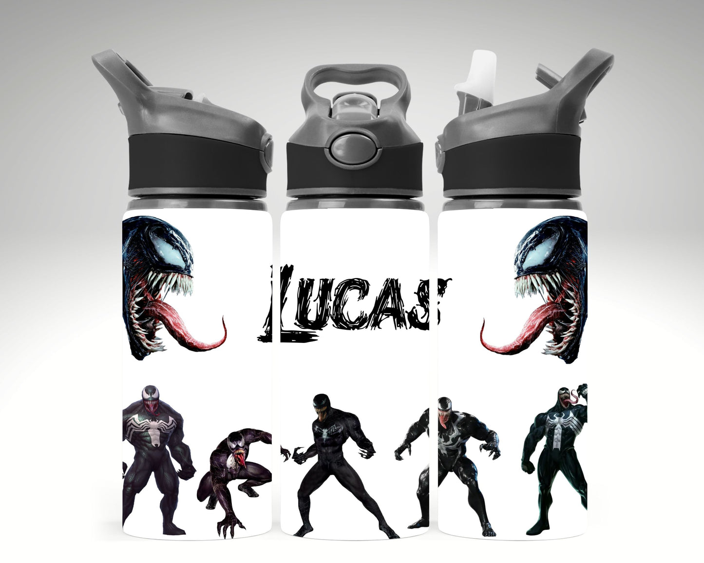 Venom Themed Water Bottle 650 ml
