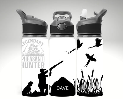 Legendary Pheasant Hunter Themed Water Bottle 650 ml