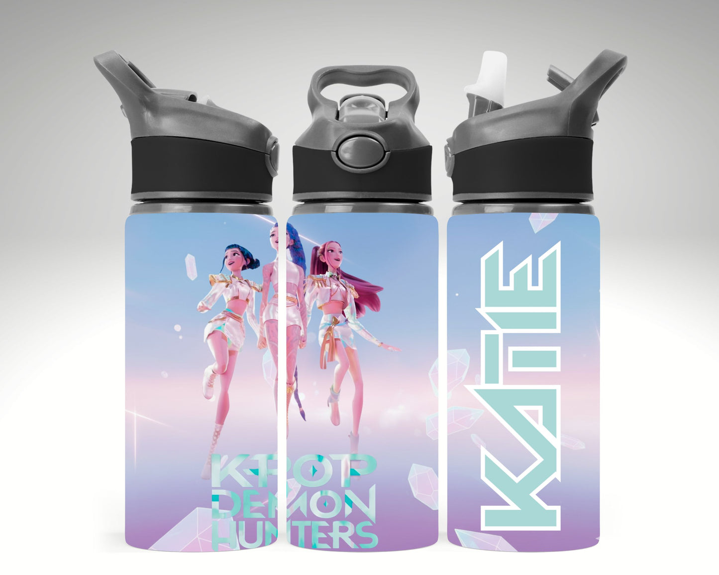 Personalised KPOP with background Water Bottle 650 ml
