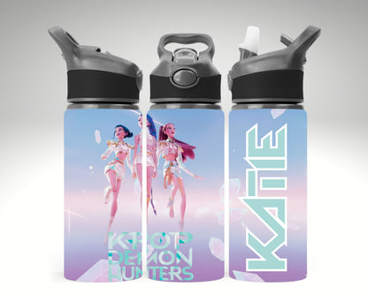 Personalised KPOP with background Water Bottle 650 ml