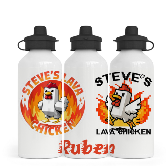 Lava Chicken Water Bottle