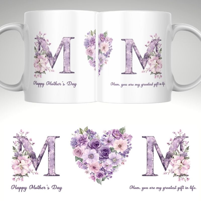 Mother’s Day Designed Mug – The Perfect Gift for Mum