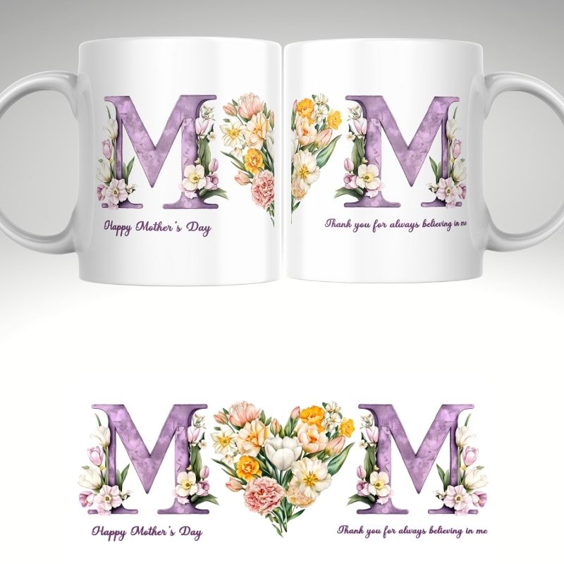 Mother’s Day Designed Mug – The Perfect Gift for Mum