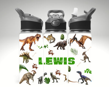 dinosaur-themed water bottles 