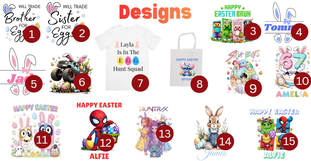 Easter T-Shirt – Various designs