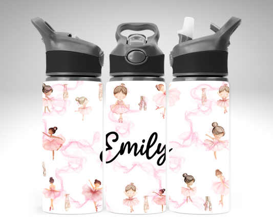 Ballerina themed Water Bottle - 650ml