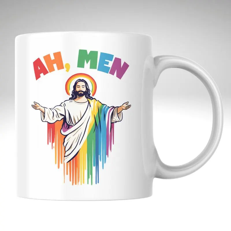 LGBTQ Pride Mug – Funny Coffee Cup | Gay & Ally Gift | Rainbow Mug