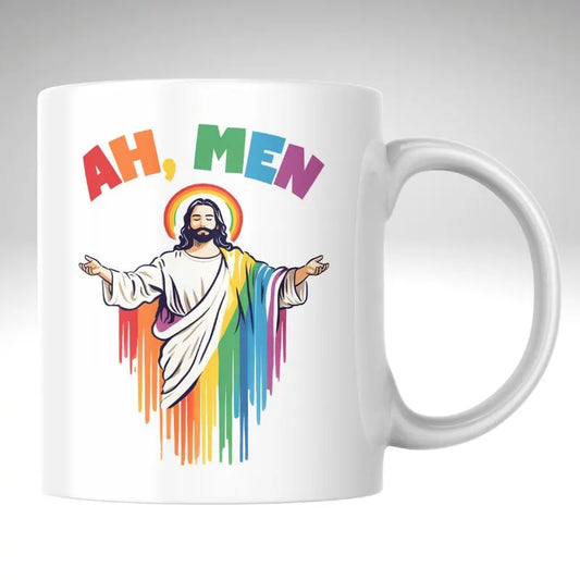 LGBTQ Pride Mug – Funny Coffee Cup | Gay & Ally Gift | Rainbow Mug
