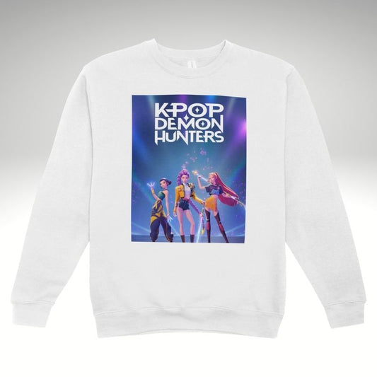 🎶🖤 Personalised K-Pop–Inspired Kids Jumper 🖤🎶