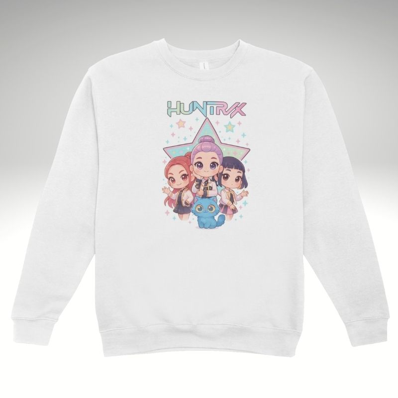 🎶🖤 Personalised K-Pop–Inspired Kids Jumper 🖤🎶