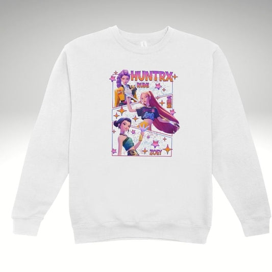 🎶🖤 Personalised K-Pop–Inspired Kids Jumper 🖤🎶