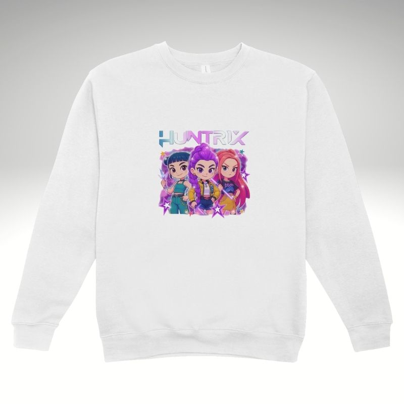 🎶🖤 Personalised K-Pop–Inspired Kids Jumper 🖤🎶