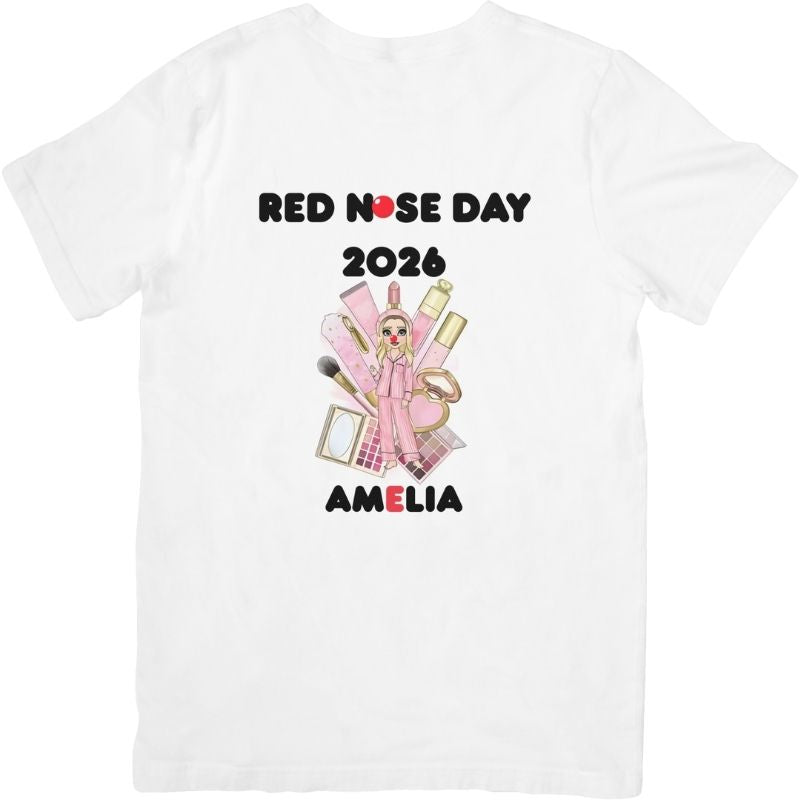 Red Nose Day T-Shirt – PLouise Inspired, Add Any Name